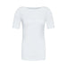 White short-sleeved t-shirt with round neckline from Vero Moda Women Top collection