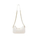 White shoulder bag with gold chain strap from Liu Jo for women