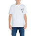 White t-shirt with ’Tommy’ logo on chest from Tommy Hilfiger Jeans Men T-Shirt collection