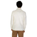 White turtleneck sweater back view from Gianni Lupo Men Knitwear collection