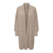 Woman in Jacqueline De Yong beige cardigan sweater - perfect fall and winter product