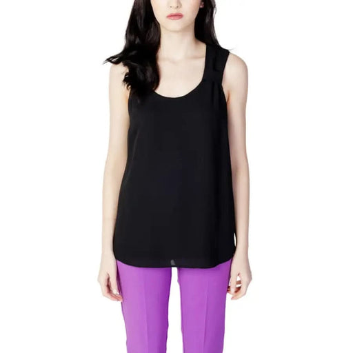 Hanny Deep - Women Blouse - black / XS - Clothing