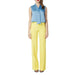 Sandro Ferrone - Women Trousers - yellow / 40 - Clothing