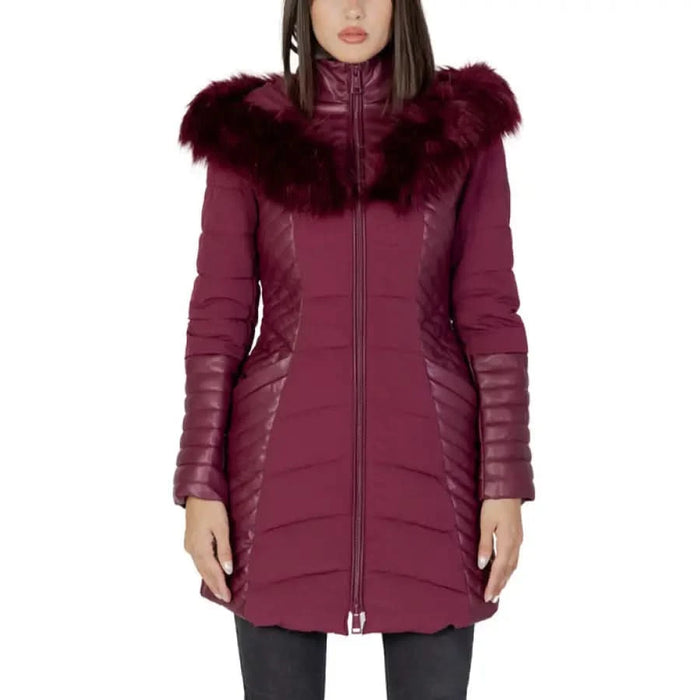 Guess - Women Jacket - bordeaux / XS - Clothing Jackets