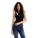 Woman in Desigual women undershirt with jeans - Desigual fashion