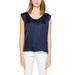 Urban style: Woman in navy top from Street One - Street One Women Blouse