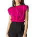 Hanny Deep women in pink top for spring summer product