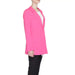 Woman in a stylish pink blazer jacket by Vero Moda, perfect for urban fashion