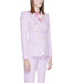 A stylish urban woman in a pink Silence - Silence Women Blazer