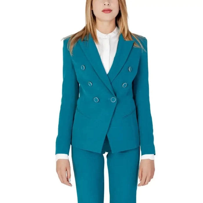 Silence - Women Blazer - green / M - Clothing