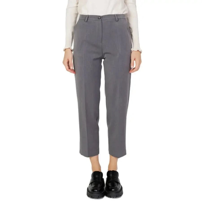 Hanny Deep - Women Trousers - grey / 40 - Clothing