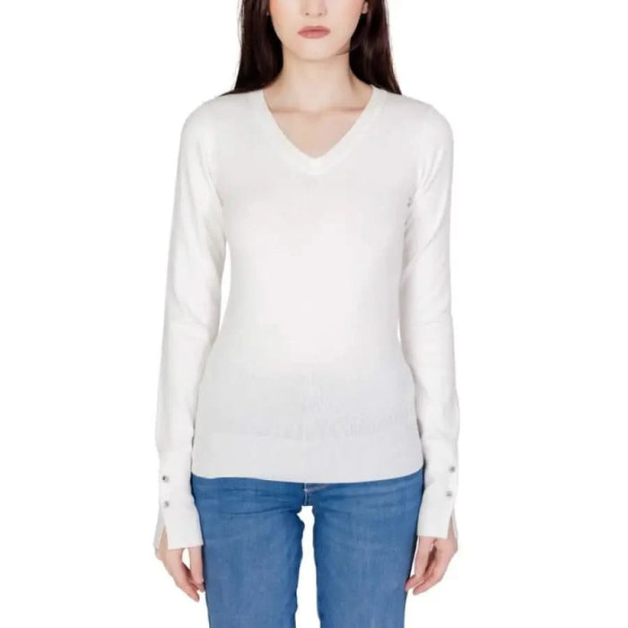 Guess - Women Knitwear - white / XS - Clothing