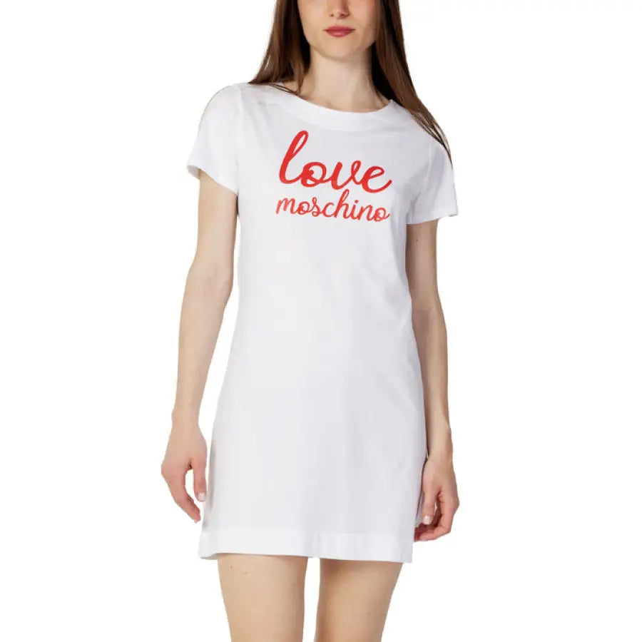 
                      
                        Love Moschino - Women Dress - white / 38 - Clothing Dresses
                      
                    