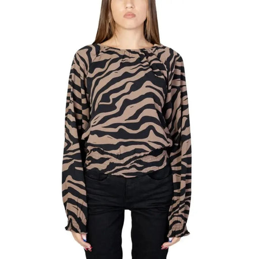 Vero Moda - Women Blouse - brown / XS - Clothing