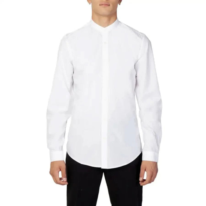 Antony Morato - Men Shirt - white / 46 - Clothing Shirts