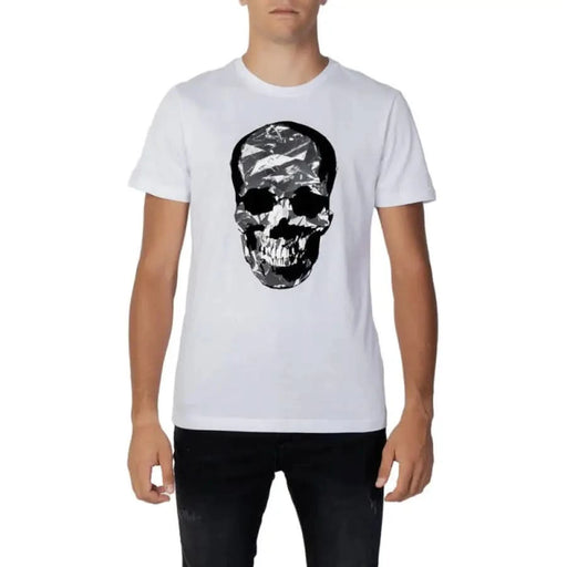 Antony Morato - Men T-Shirt - white / XL - Clothing T-shirts